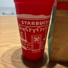 スタバ　タンブラー　クリスマスverの画像
