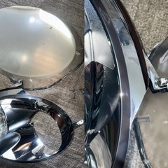 ヘッドライト BMW ミニ クラブマンZG16 HID 左右　バラスト付　ジャンクの画像