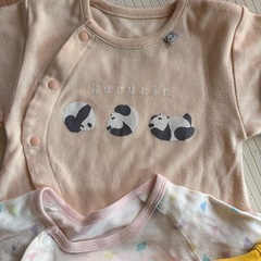 ベビー服5枚セット西松屋ロンパースカバーオールの画像