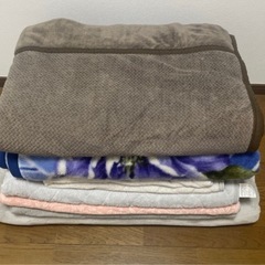 毛布、タオルケット、敷パット7枚セットの画像