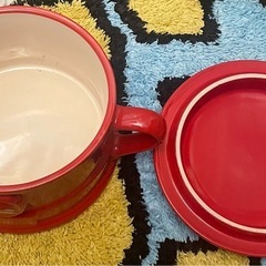 陶器製郵便ポスト小物入れの画像