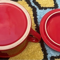 陶器製郵便ポスト小物入れの画像