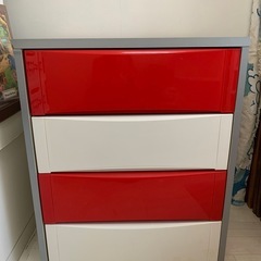 ❤️最終断捨離早い者勝ち❤️アイリスオーヤマ　おしゃな収納タンス　収納ラック　少し訳ありの為断捨離価格
の画像