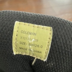 コールマンColemanトレッキングシューズの画像