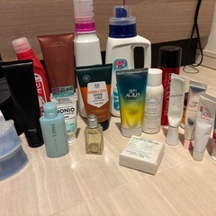 洗顔、洗剤、日焼け止め、整髪料等詰合せ
の画像