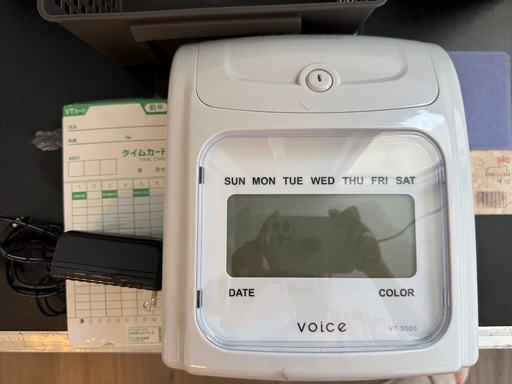 今週取引希望‼️タイムカード レコーダー