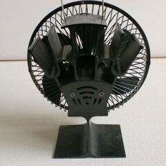 薪ストーブにも使えるストーブファンの画像