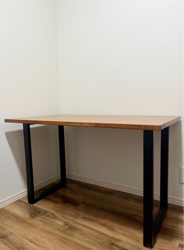作業デスク／広めサイズ112cm／引き取り限定