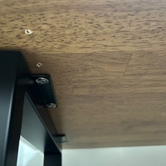 作業デスク／広めサイズ112cm／引き取り限定の画像