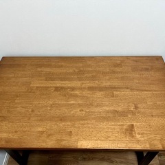 作業デスク／広めサイズ112cm／引き取り限定の画像