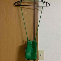 ショルダーバッグ　ノーブランド　グリーンの画像