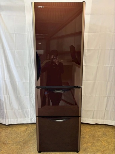 【成約済み】【6ヶ月保証】日立 3ドア冷蔵庫 R-S3200HV 2018年製315L 右開き