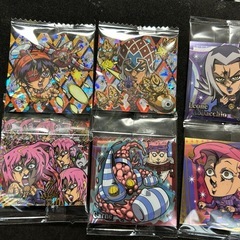 ジョジョウエハースシールの画像