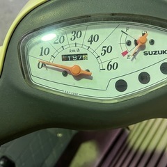 【売約済】実働 BT新品 スズキ CA45A レッツ4 4スト原付 4ストインジェクション スクーター アイボリーの画像
