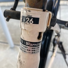 自転車　サイズ26  　の画像