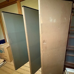 金屏風　大　昭和レトロ　古民家　パーテーションの画像