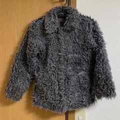 ヒステリックミニ　グラマー　ヒスミニ　ファージャケット　ダウン　リバーシブル　130の画像