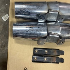 ハーレーツーリング　サンダーヘッダー　スリップオンの画像