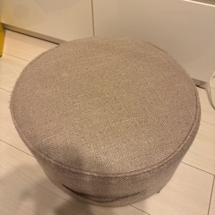【無料】フロアクッション スツール　オットマンの画像