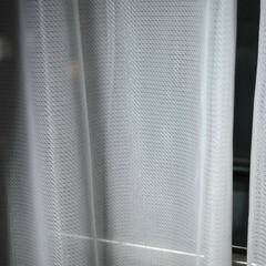 カーテン ネイビーブルーの画像