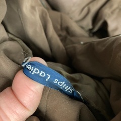 高級ブランドSHIPS🔴ダウンフェザー100%ダウンコートmサイズの画像