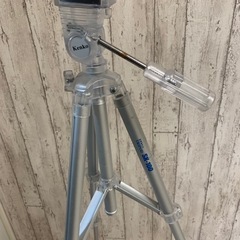 ❤️最終断捨離早い者勝ち　オシャレなスケルトン　小型軽量4段三脚　卒業式入学式運動会の画像