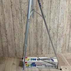 ❤️最終断捨離早い者勝ち　オシャレなスケルトン　小型軽量4段三脚　卒業式入学式運動会の画像