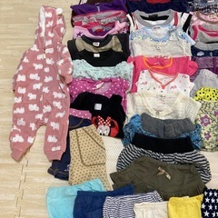 子ども服まとめ売り  48着　80cm〜110cm  女の子 　の画像