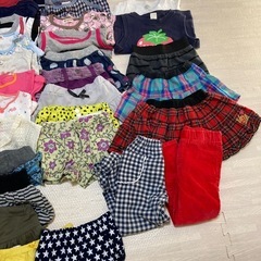 子ども服まとめ売り  48着　80cm〜110cm  女の子 　の画像