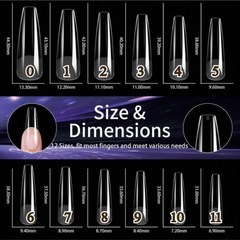 ネイルチップ　ツイード　黒シルバー　バレリーナ　ロング　マグネット　リボン　ロゴの画像