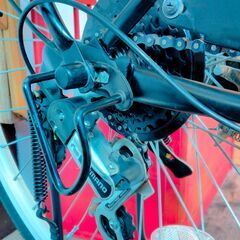 加古川　ソトのマ　ママチャリ　26インチ　外装６段変速　中古自転車　ワンオーナーの画像