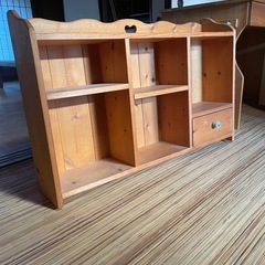 アンティーク調学習机　4点セットの画像