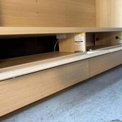 最高級 PAMOUNA 壁面テレビボード、TVラック、CAシリーズ全幅280cm Used/美品の画像