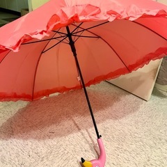 フラミンゴ　傘の画像