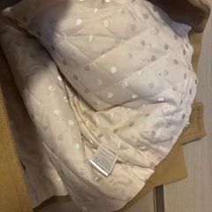 極美品　INGNI ベージュ ダブルブレストコート　ピーコートの画像