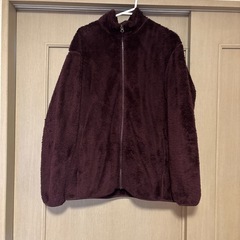 UNIQLO フリース　パープル　XLの画像