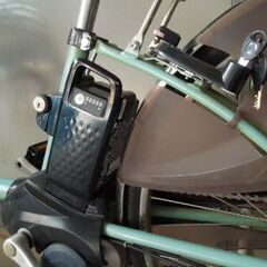 パナソニック　電動アシスト自転車　26インチ　3段変速　バッテリー　充電器付きの画像