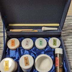 練香（松栄堂）を調合、手作りを楽しみたい方（古いセットです）の画像