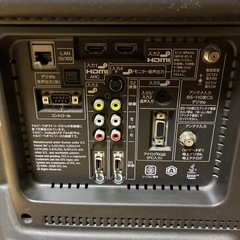 AQUOS 液晶テレビ リモコン付き　ブルーレイ内蔵　32型　動作確認済みの画像