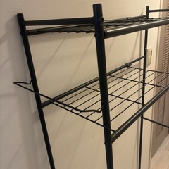 洗濯機　ランドリー収納ラックの画像