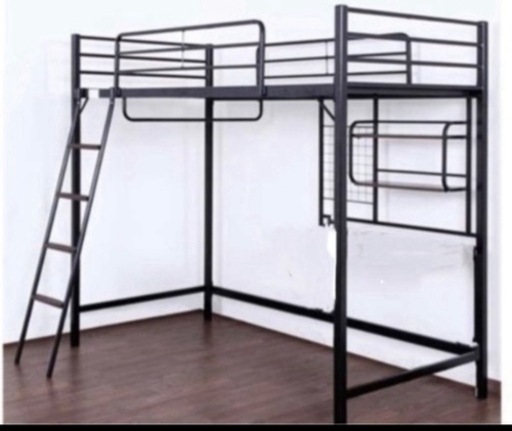 引き取り限定　美品　ニトリ　ロフトベッド　シェルフベッド