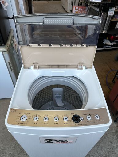 【動作保証あり】Haier ハイアール 2021年 JW-C55D-N 5.5kg 全自動洗濯機【管理KRS816】