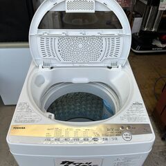 【動作保証あり】TOSHIBA 東芝 2021年 AW-7G9-W 7.0kg 全自動洗濯機【管理KRS817】の画像