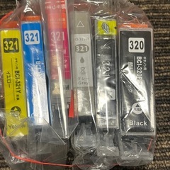 3個セット キャノンBCI-321 320 互換インクカートリッジの画像