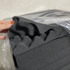 【防音室DIYに！】吸音材 防音スポンジ　30×30 【24枚】の画像