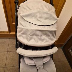 【美品】ピジョン ノートR AB型ベビーカー レインカバー付きの画像