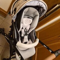 【美品】ピジョン ノートR AB型ベビーカー レインカバー付きの画像