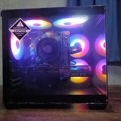 すぐに使えるハイスペックゲーミングPCフルセット ryzen5 RTX3070tiの画像