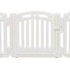 ベビーフェンス 置くだけ ゲート ベビーサークル 折りたたみ プレイペン サークル 赤ちゃん ペット ベビー キッズ ベビーゲート 穴開け不要 設置幅79～239cm ソノバdeゲートF(L)
の画像