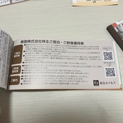 東急ホテルズ　割引券の画像